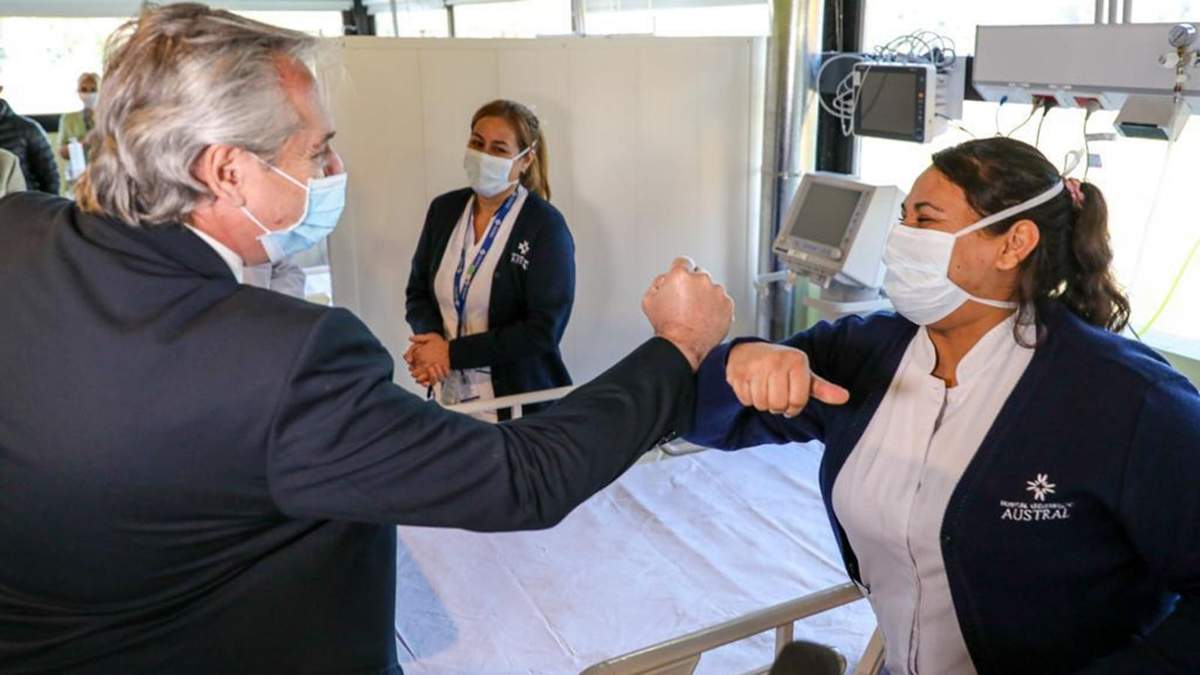 Presidente Alberto Fernández. Fuente: (Twitter)