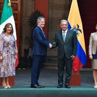 AMLO se reúne con Guillermo Lasso, presidente de Ecuador, en Palacio Nacional (Video)