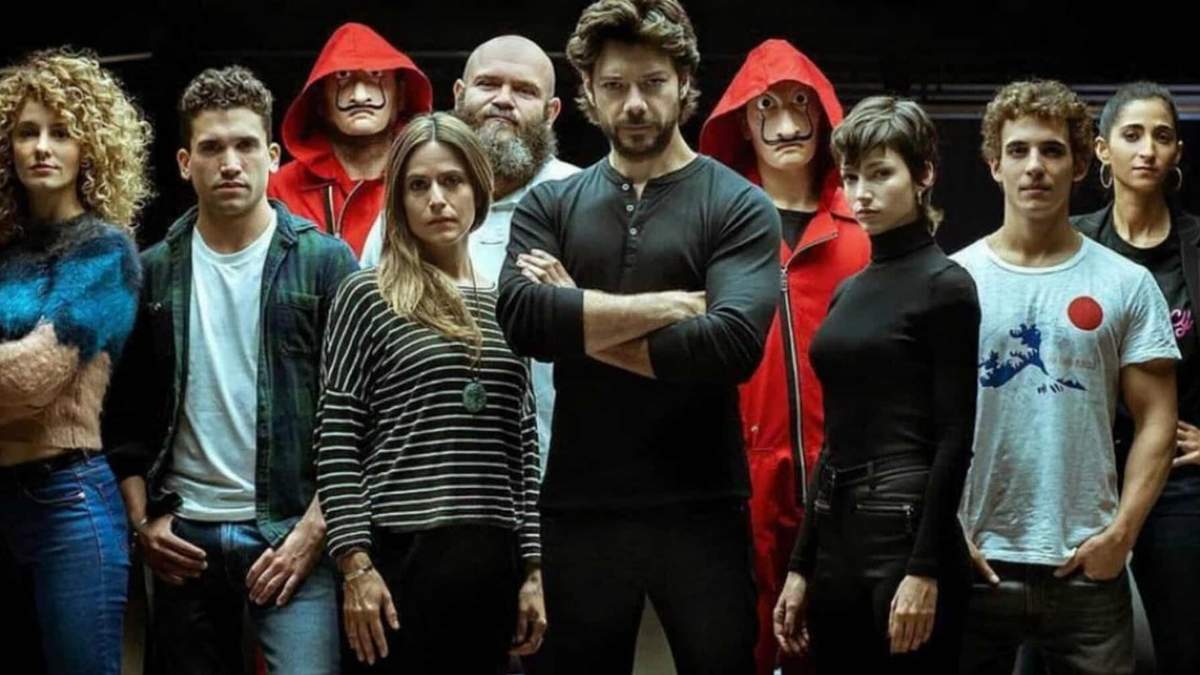 La casa de papel. Fuente: (Instagram).