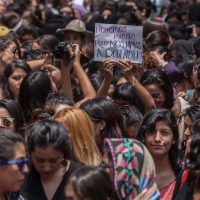 El repudio al feminicidio en la UNAM