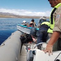 Rescate en Alicurá: luego de rescatar a los dos pescadores en el bote, hallan al desaparecido tras 37 horas de búsqueda