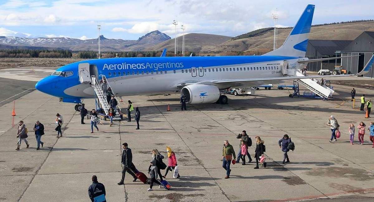 El aeropuerto Chapelco suspenderá la actividad hasta el 25 de octubre. Fuente: (Gobierno de Neuquén)