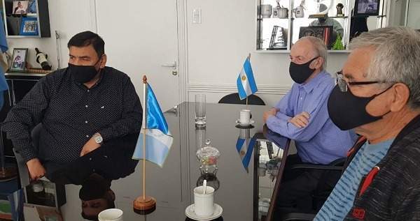 Reunión de comerciantes en Cutral Co con el intendente