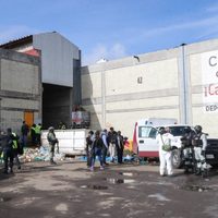 Al menos ocho muertos por un incendio en la Central de Abastos de Toluca