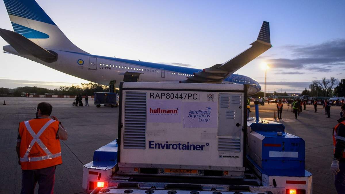 Aeropuerto Internacional de Ezeiza. Fuente: (Twitter)