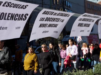 Docentes de Neuquén reclamaron el cese de las situaciones de violencia en los jardines