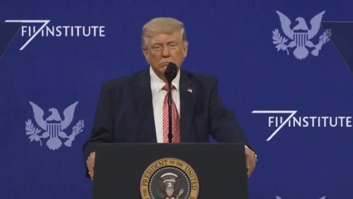 El presidente de Estados Unidos, Donald Trump