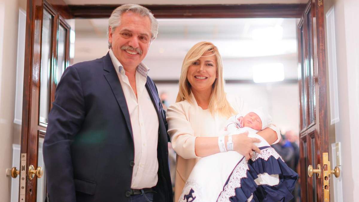 Fabiola Yáñez y Alberto Fernández. Fuente: (Twitter)