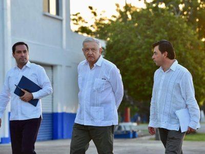AMLO pone como ejemplos del dispendio y la corrupción a Aureoles y a Bimbo