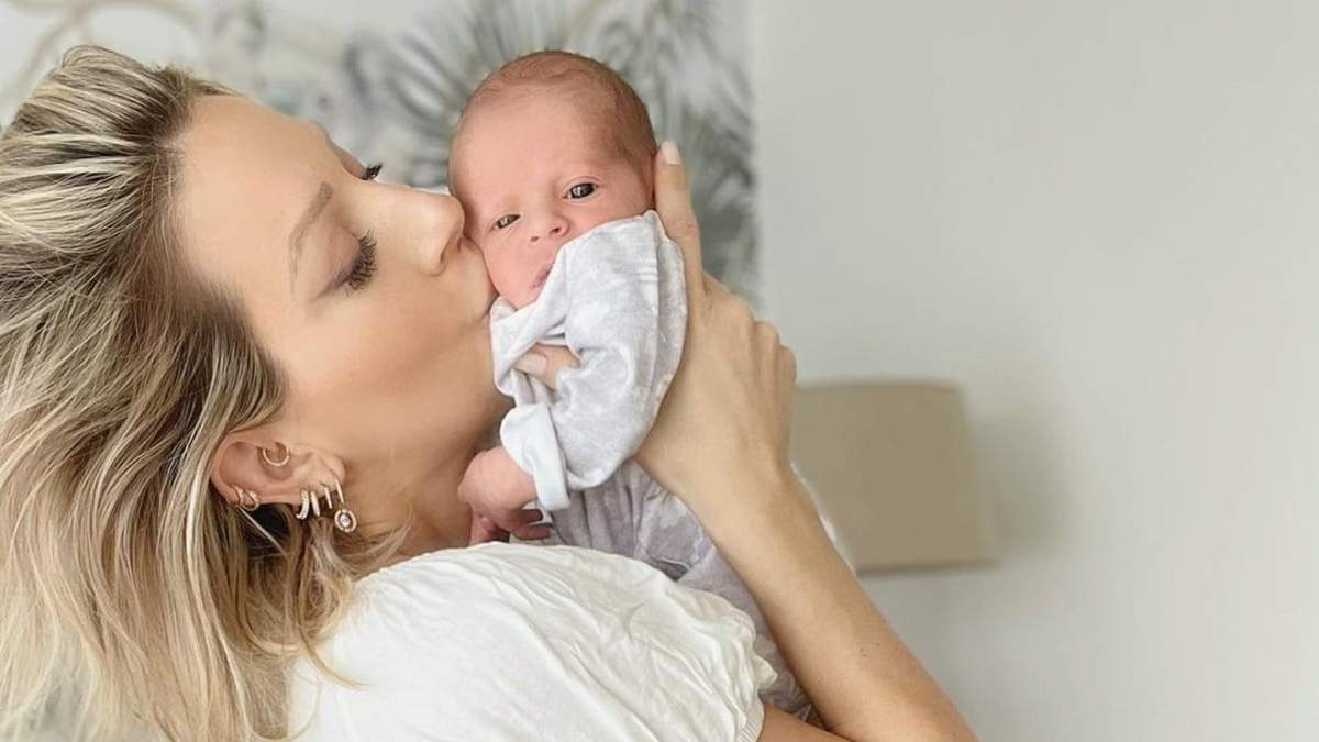 Noelia Marzol y su hijo Donatello. Fuente: (Instagram)