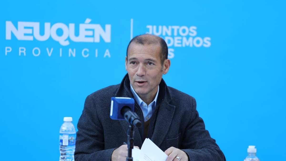 Omar Gutiérrez en Casa de Gobierno. Fuente: (Twitter)