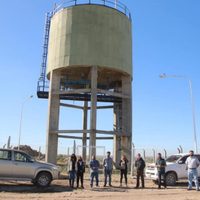 Zapala: finalizaron la obra del tanque de agua, en cercanías al Barrio Bella Vista