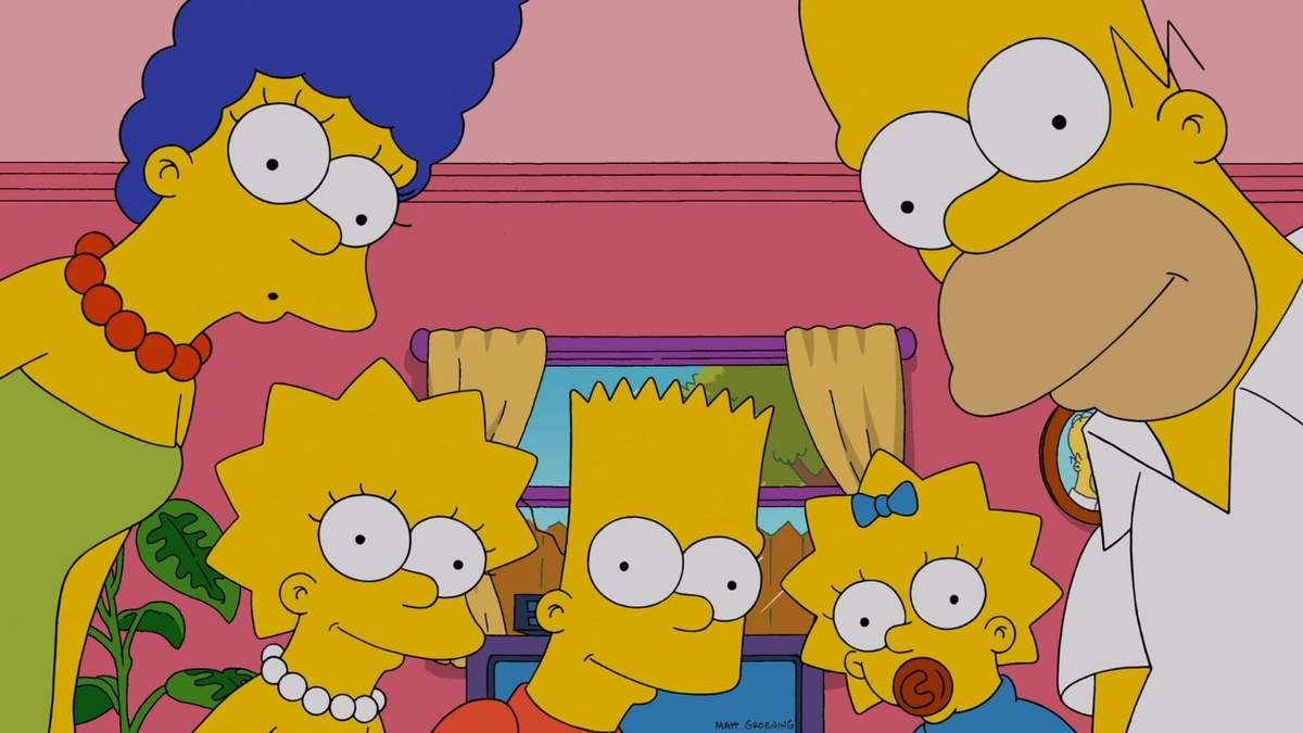 "Los Simpson". Fuente: (Instagram)