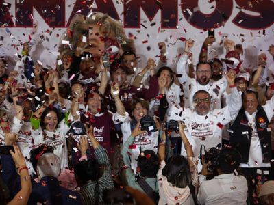 “México quiere que continúe la 4T”: Sheinbaum da por ganadora a Delfina Gómez en el Edomex