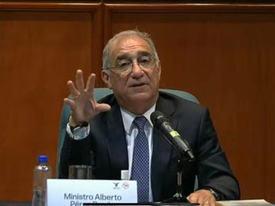 Ministro Pérez Dayán descarta elección de jueces mediante voto popular. Estos son sus argumentos