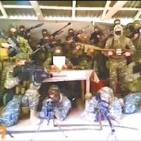 Miembros del CJNG amenazan al Ejército y GN por supuesto apoyo a Cárteles Unidos y autodefensas