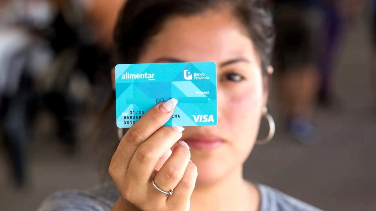 Nuevo cronograma de pagos de la tarjeta Alimentar. Fuente: (Twitter)