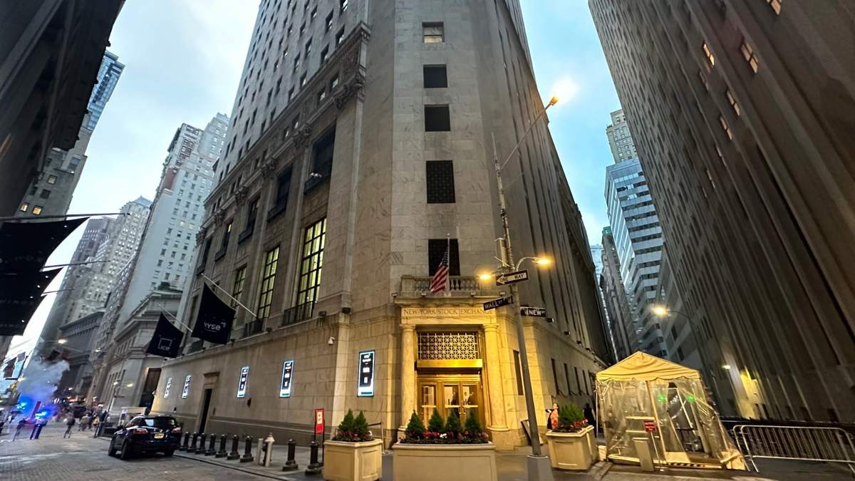La sede de la Bolsa de Valores de Nueva York