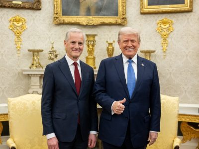 Trump dice a Noruega que no se siente obligado a “pensar en la paz” tras no recibir el Nobel