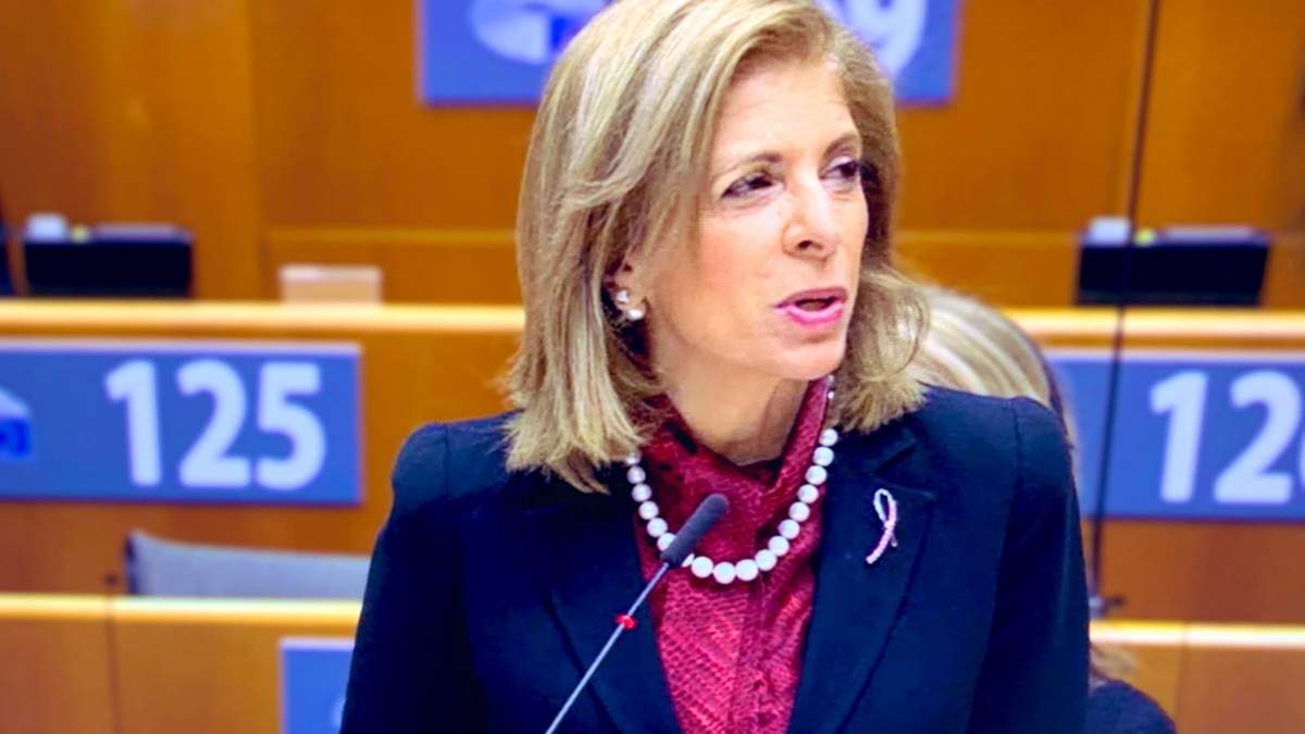 La comisaria de Salud, Stella Kyriakides. Foto: @SKyriakidesEU