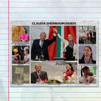 Sheinbaum vuelve a violar la veda de Morena, ahora con una “monografía” con AMLO
