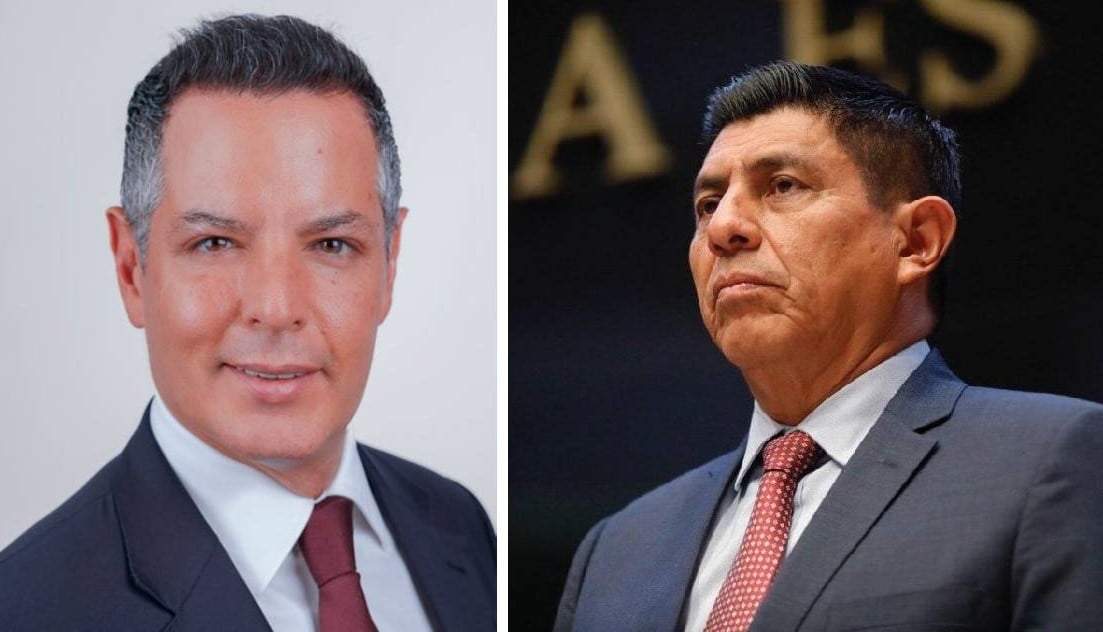 Alejandro Murat y Salomón Jara