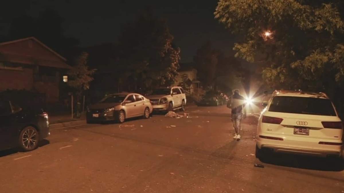 La calle Meade, en Washington, después del tiroteo en los festejos del 4 de julio