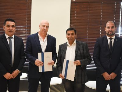 Se firmó el convenio de contratación para la construcción del parque solar