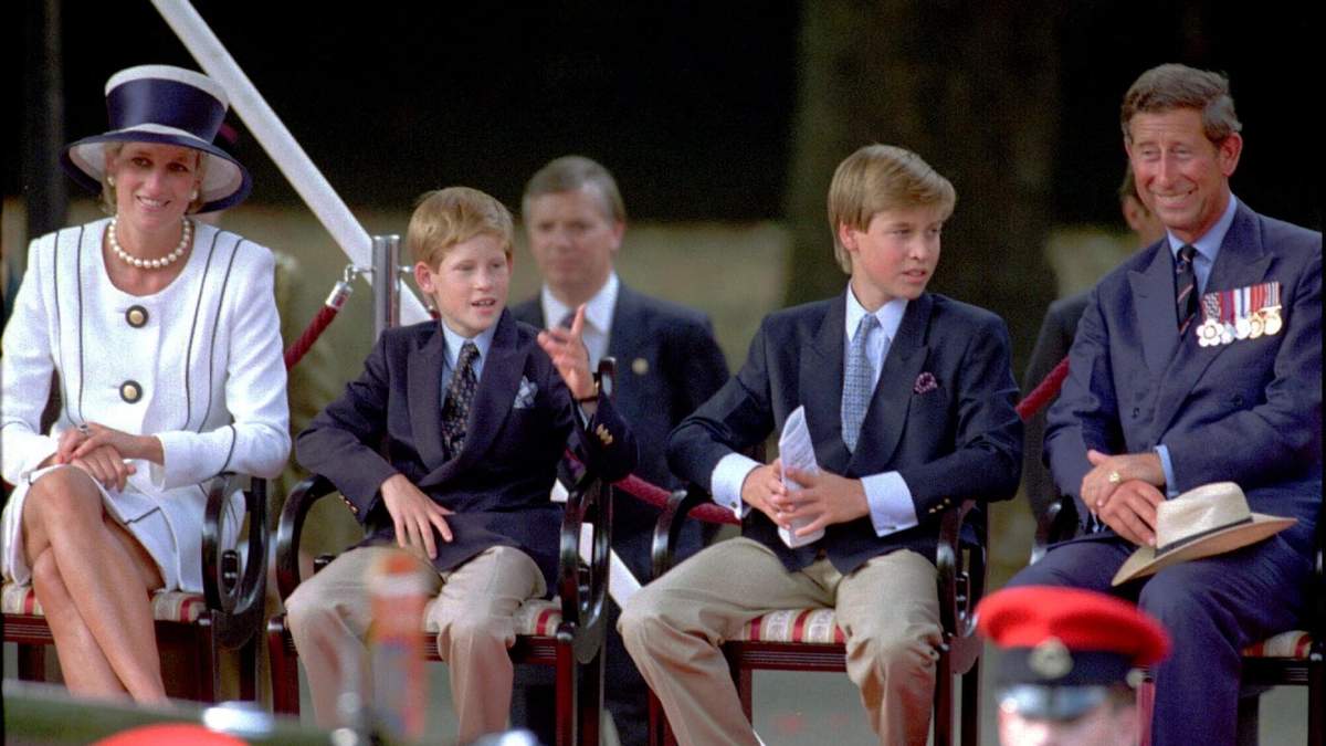 Lady Di y sus hijos: Fuente (Instagram)