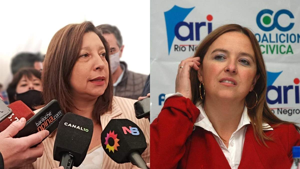 La gobernadora de Río Negro, Arabela Carreras y la titular del INAI, Magdalena Odarda. Fuente: (Minuto Neuquén)