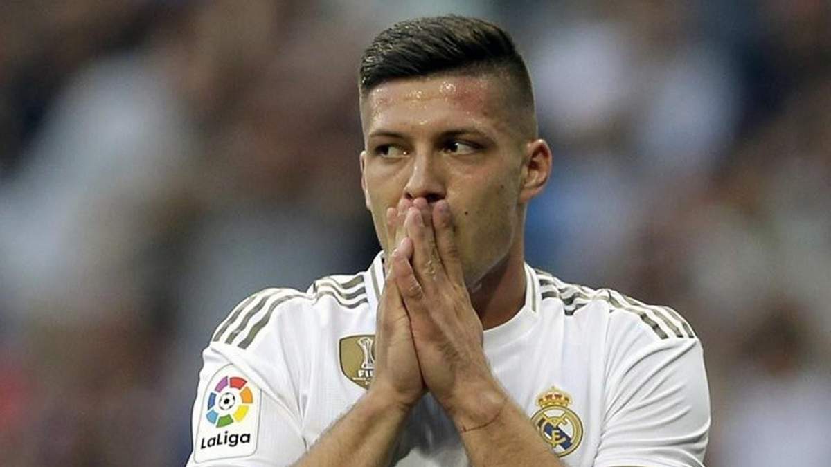 Luka Jovic. Fuente: (Twitter)