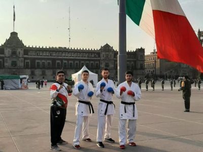 La selección varonil de karate, sin apoyo de la Conade