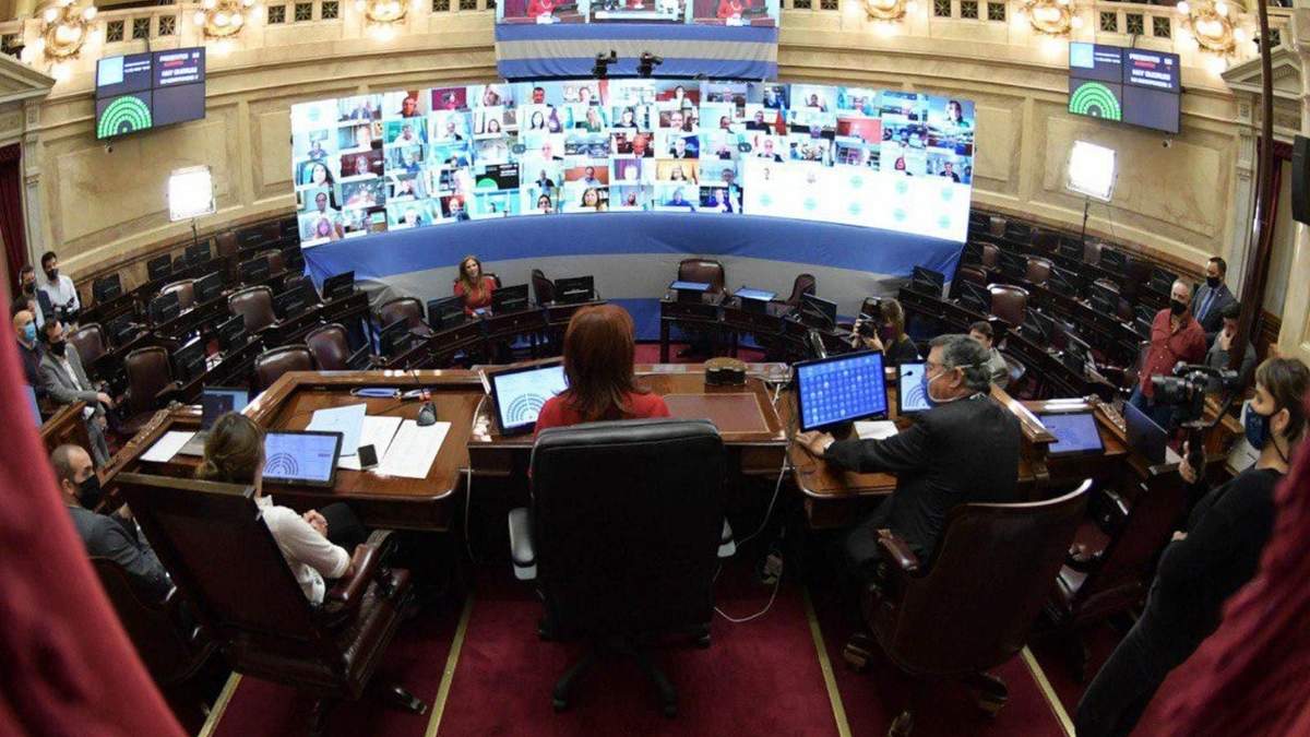Congreso de la Nación. Fuente: (Twitter)