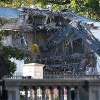 Demuelen parte de la Casa Blanca para construir el salón de baile de Trump