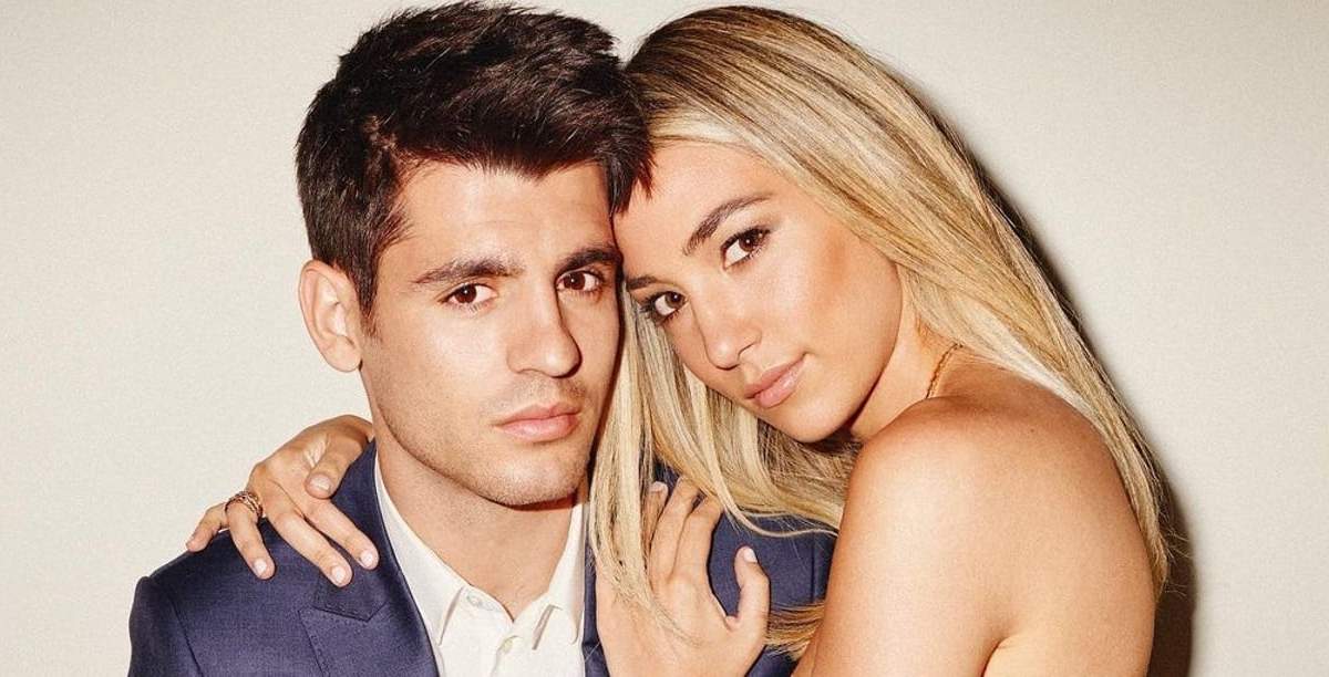 Álvaro Morata y Alice Campello. Fuente: (Instagram)