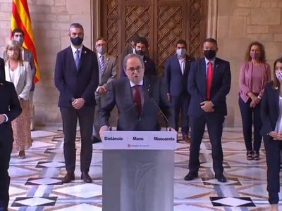 Tribunal Supremo español inhabilita por año y medio al presidente de Cataluña