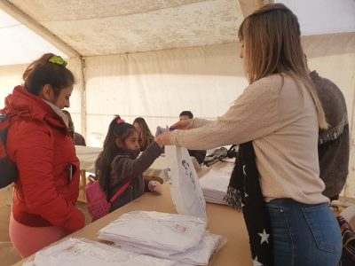Comenzó la segunda entrega de kits escolares en Neuquén