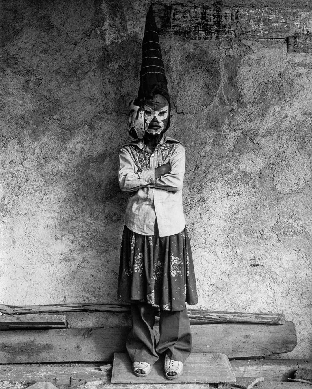 Jano, la noche de Año Nuevo, Ocumicho, México, 1980.