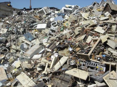 La basura electrónica generada este año pesará más que la Gran Muralla china