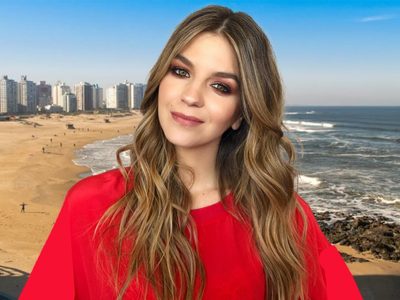 Tras un año dedicado la familia, Marcela Kloosterboer descansa en las playas esteñas