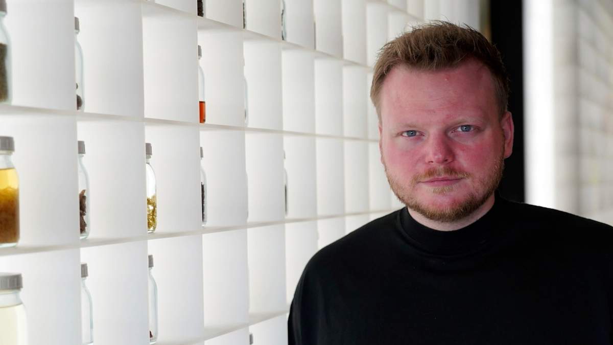 Rasmus Munk, copropietario y chef del restaurante Alchemist