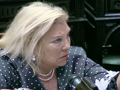 Una vez más, Carrió protagonizó un escándalo en la Cámara de Diputados