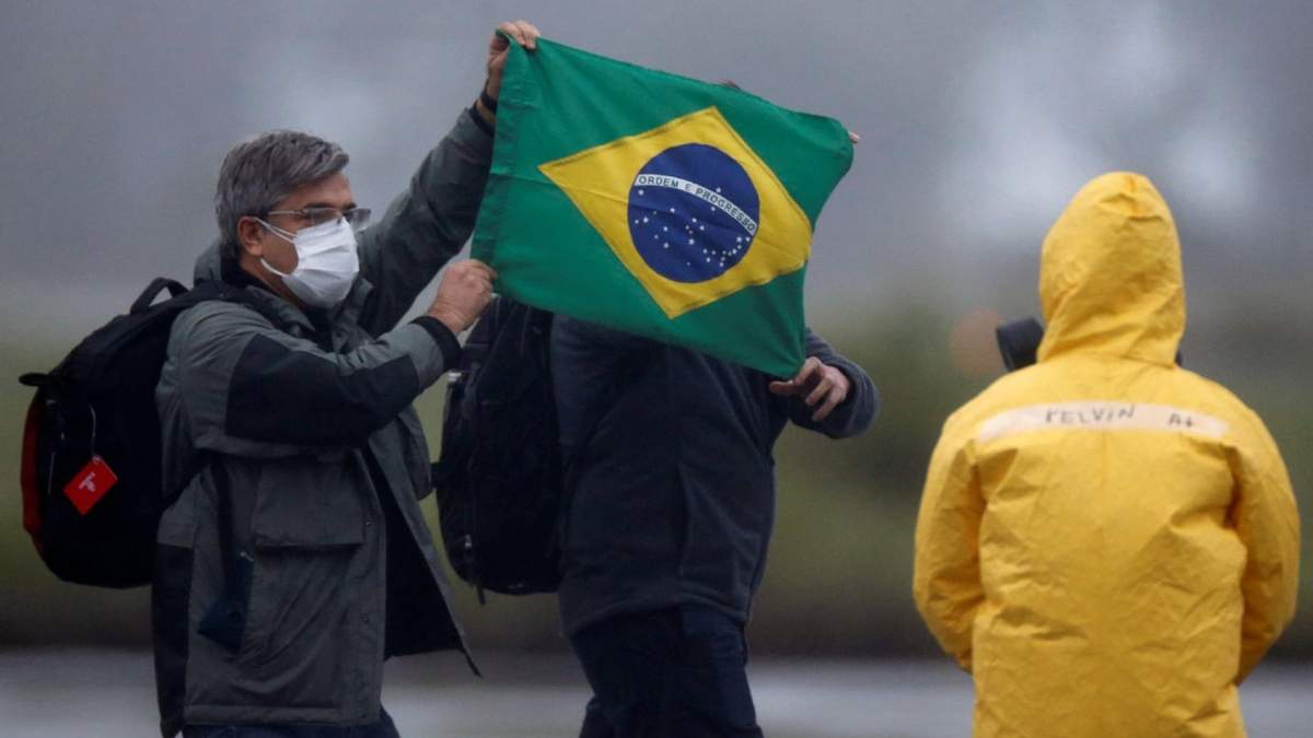 El virus llegó a Brasil. Fuente: (Twitter)