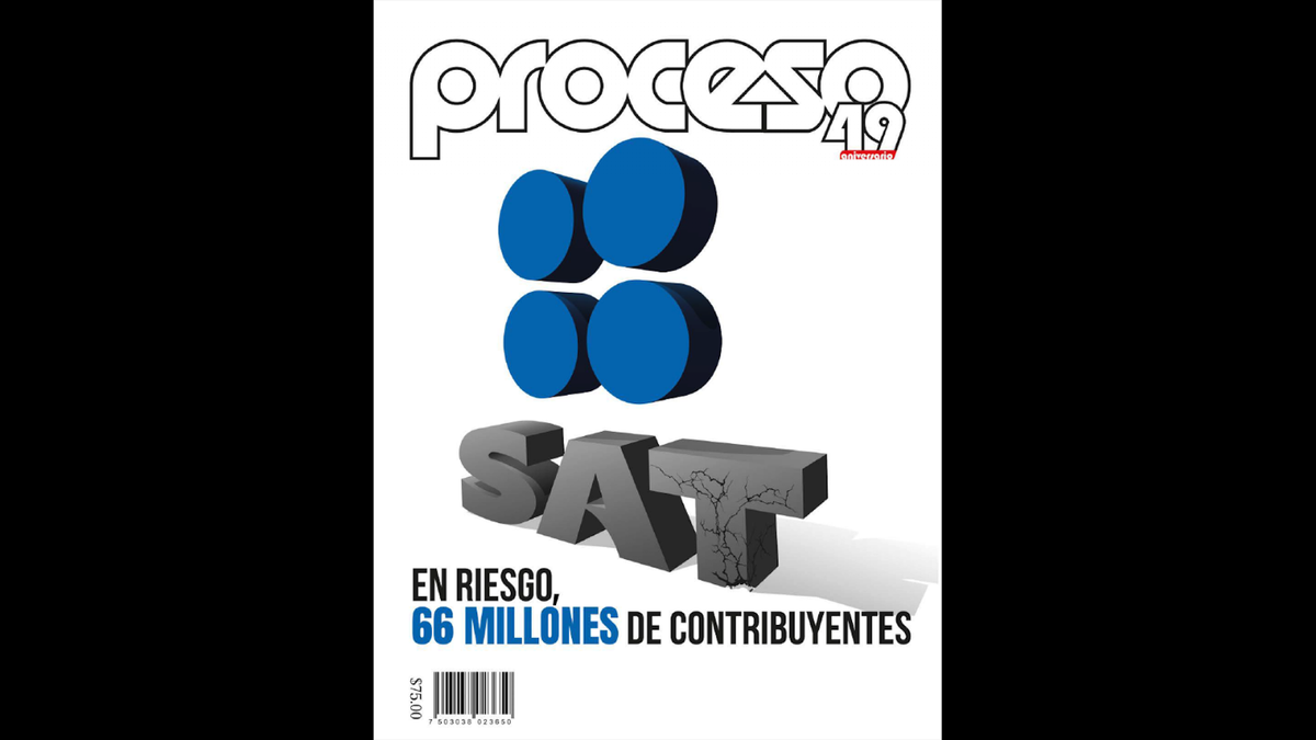 Portada de la edición de noviembre de la revista Proceso