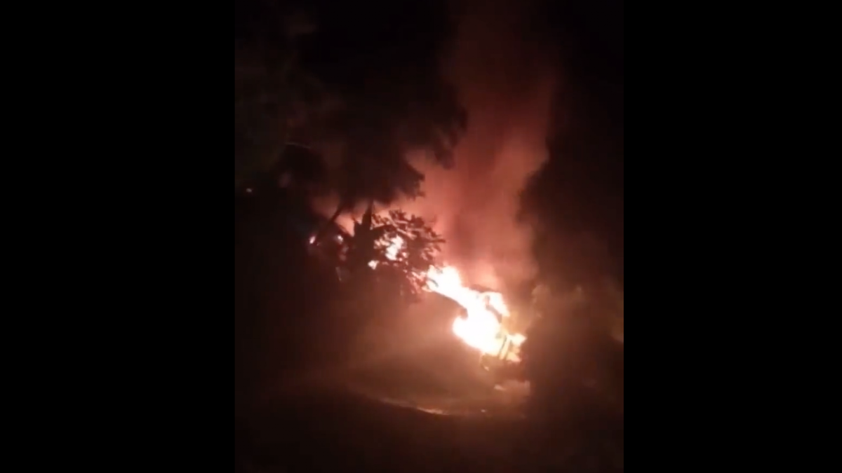 Video del incendio