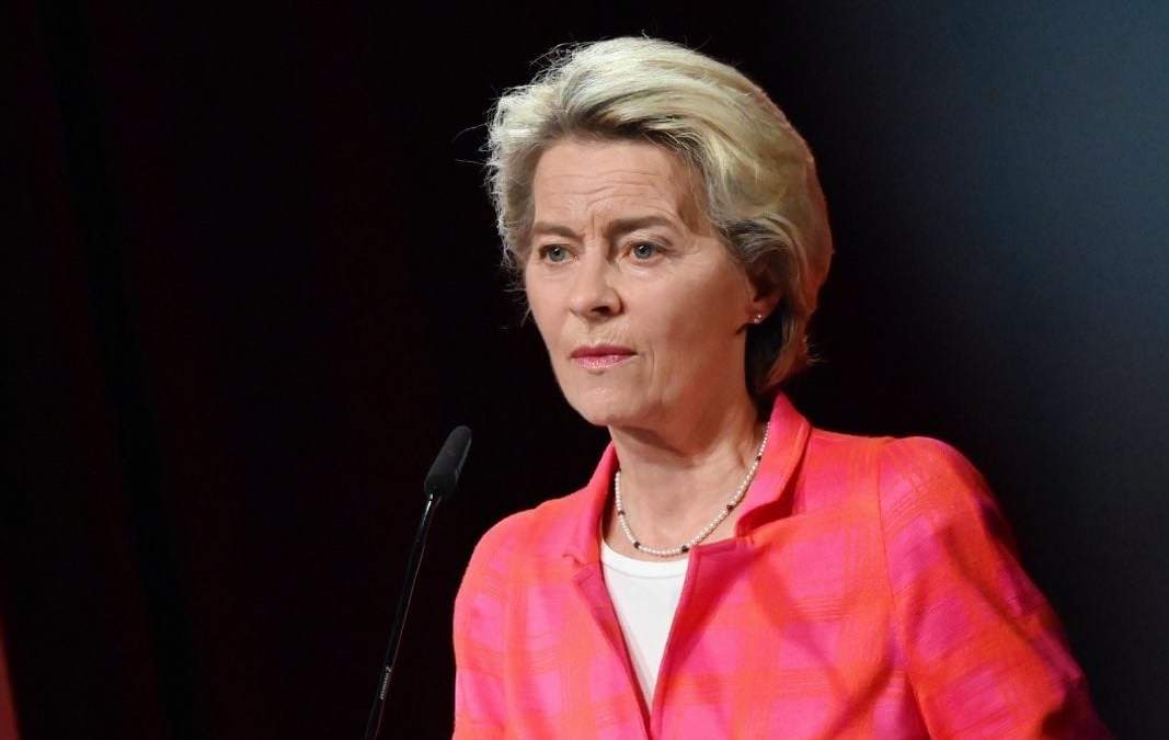 La presidenta de la Comisión Europea