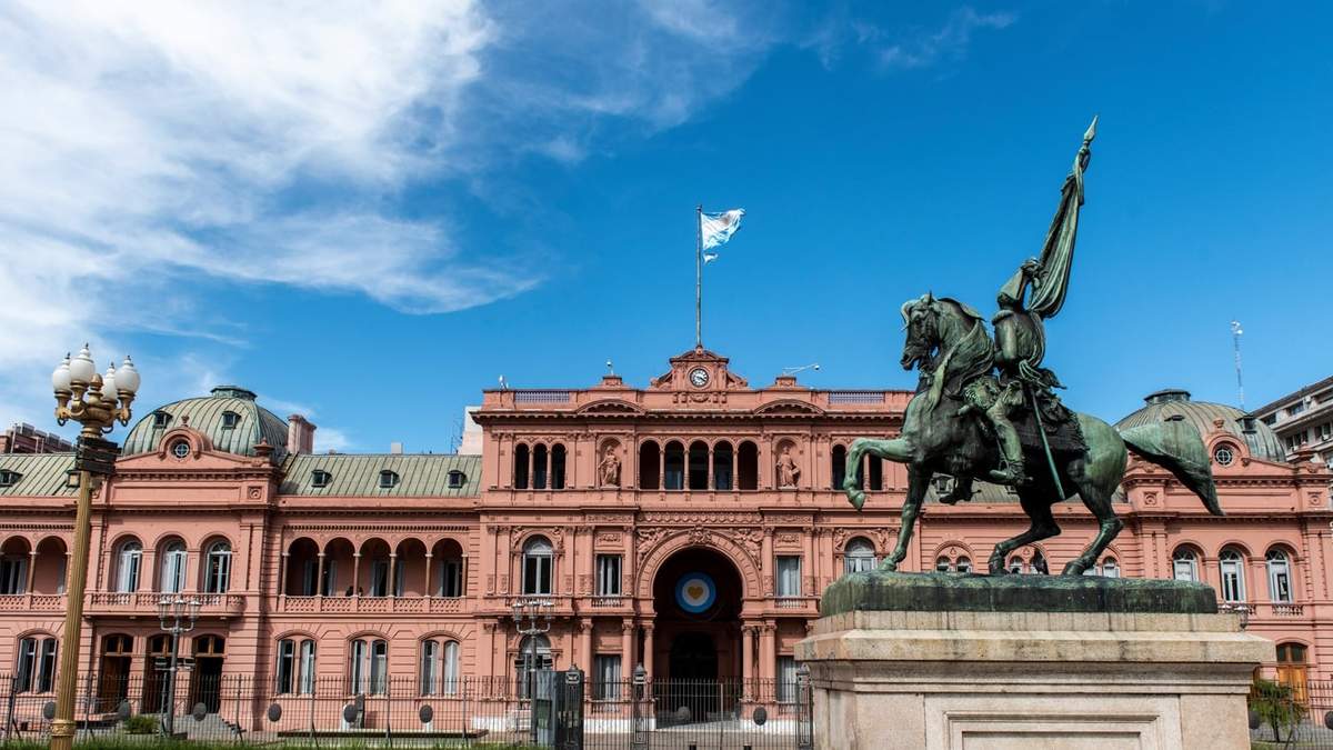 La casa rosada de Argentina