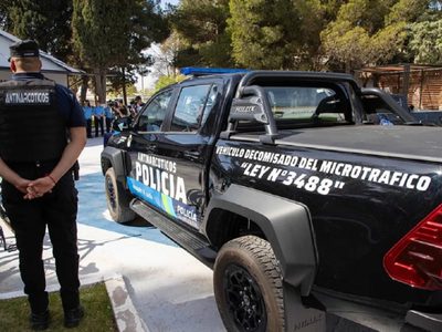 Incorporaron a la Policía, vehículos secuestrados a una banda dedicada al microtráfico de drogas