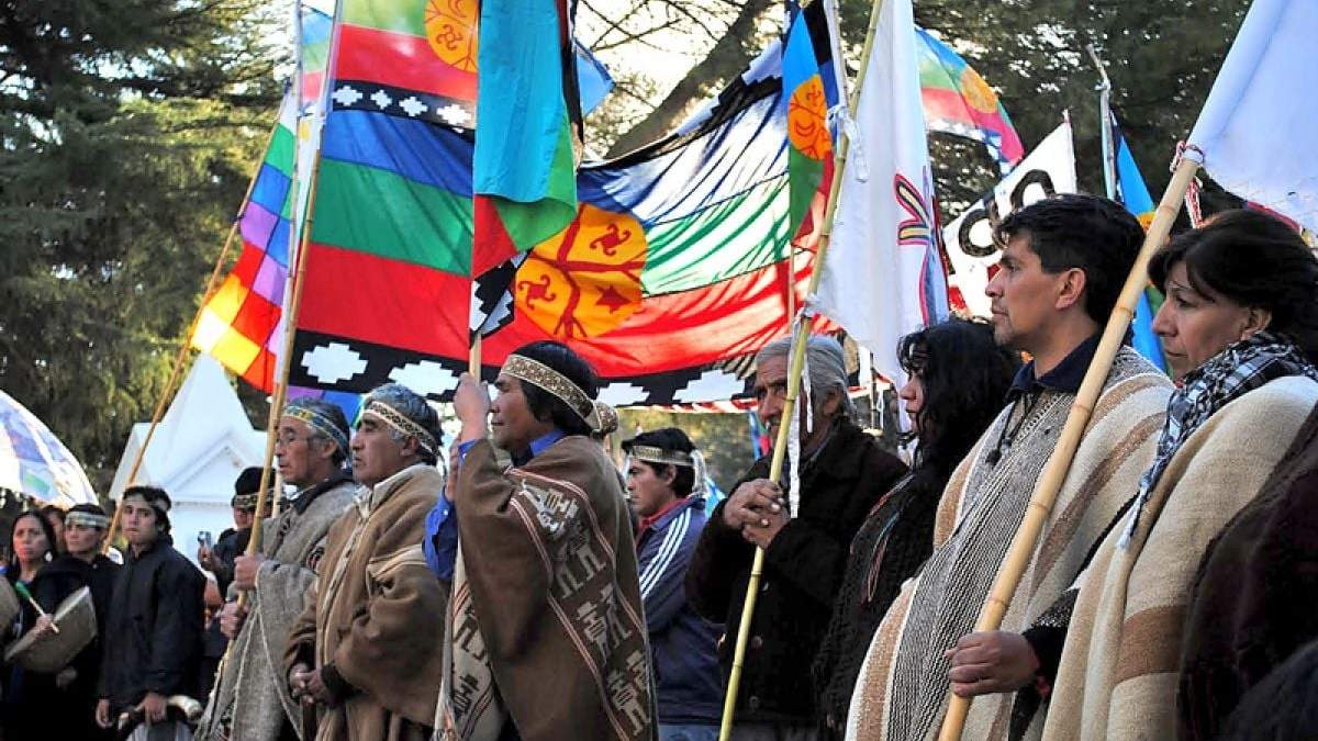 Los mapuches alegan que la venta de ese territorio fue ilegal. Fuente: (Twitter)