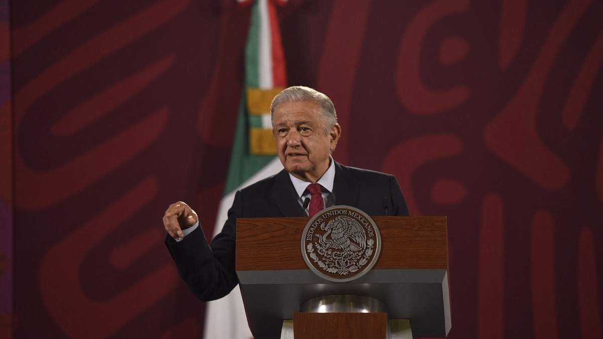 El presidente López Obrador